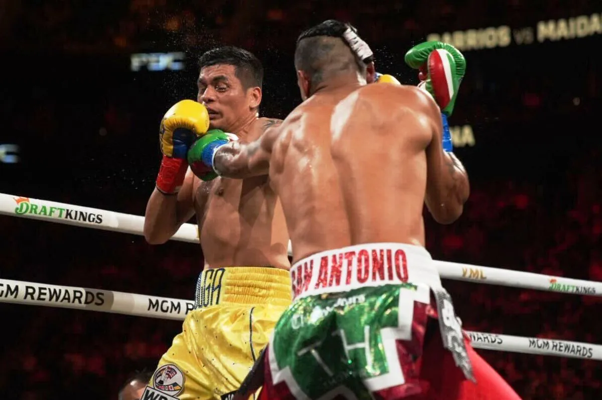 Azteca Barrios venció al TNT Maidana por decisión