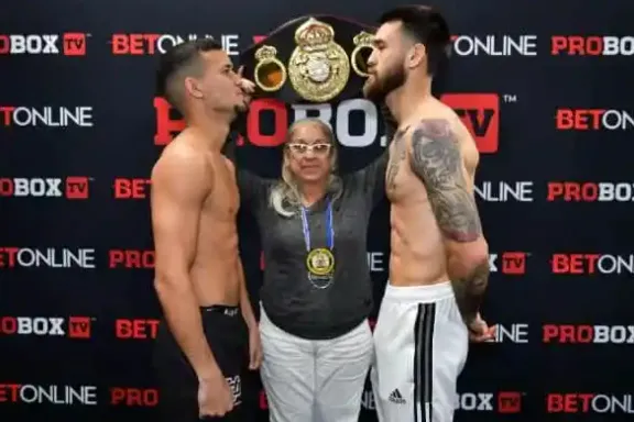 Gonzalez vs Castaneda Pesaje ProBox TV