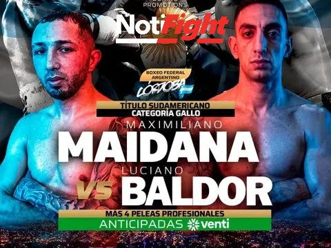 Maximiliano Maidana vs Luciano Baldor / Moran Boxing Promotions