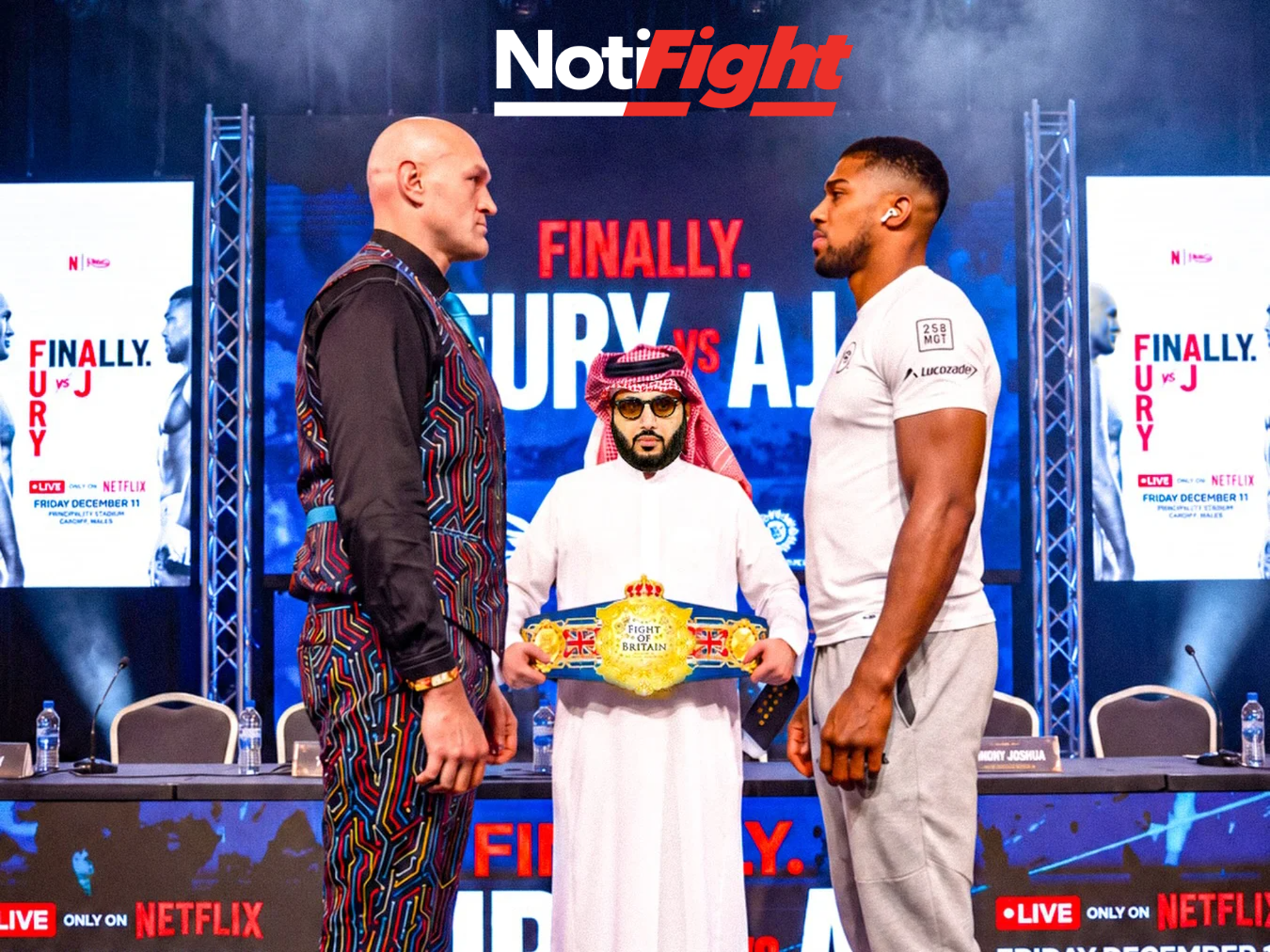 Tyson Fury vs Anthony Joshua / Instagram