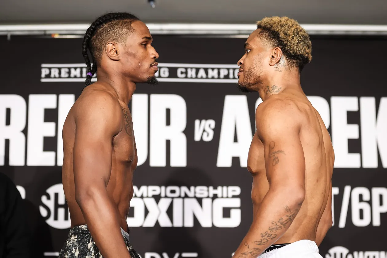 20231214 SHO - Morrell v Agbeko - MSP - Weigh In - WESTCOTT-7