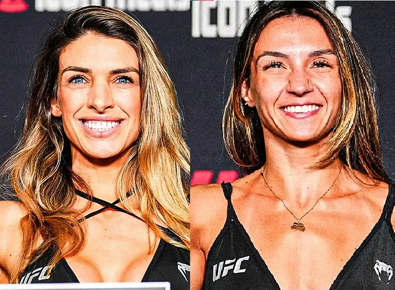 Mackenzie Dern y Amanda Ribas en 116 para UFC Vegas 101