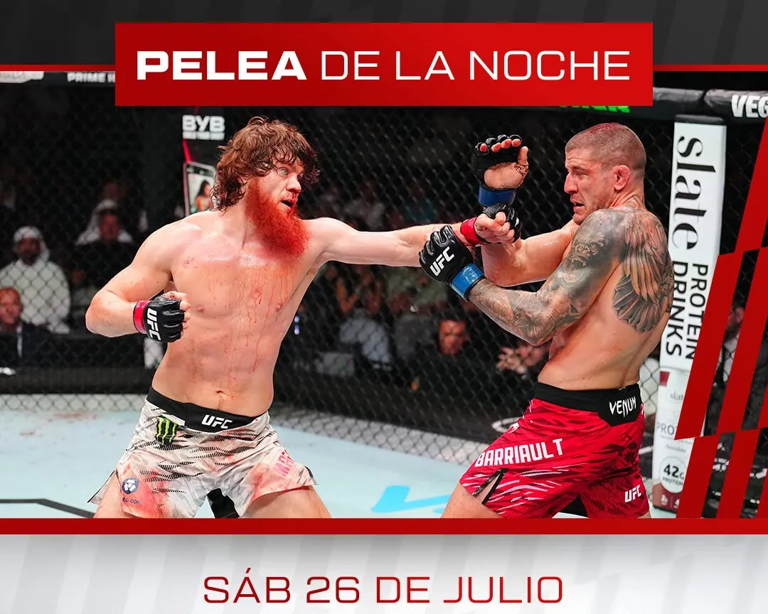 Shara Magomedov gana bono por Pelea de la Noche en UFC on ABC 9