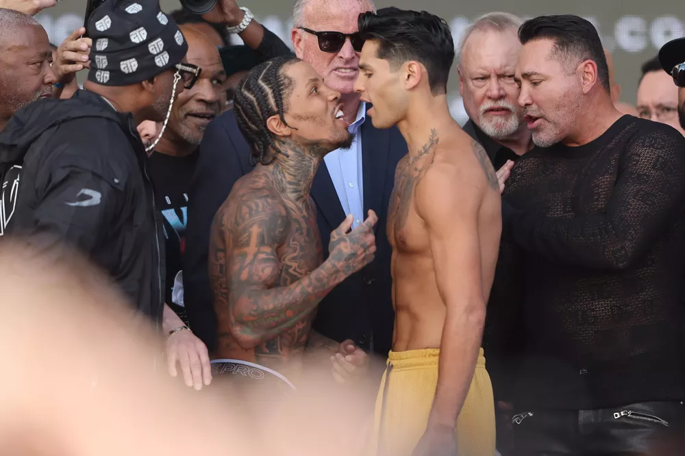 0018_Davis vs Garcia Weigh-ins