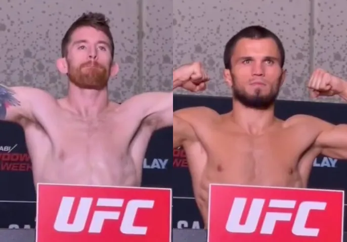 Cory Sandhagen 136 y Nurmagomedov 135 el sábado en Abu Dhabi y ESPN