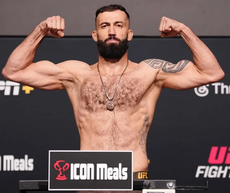 Roman Dolidze y Anthony Hernandez cumplen peso para UFC Vegas 109 por ESPN