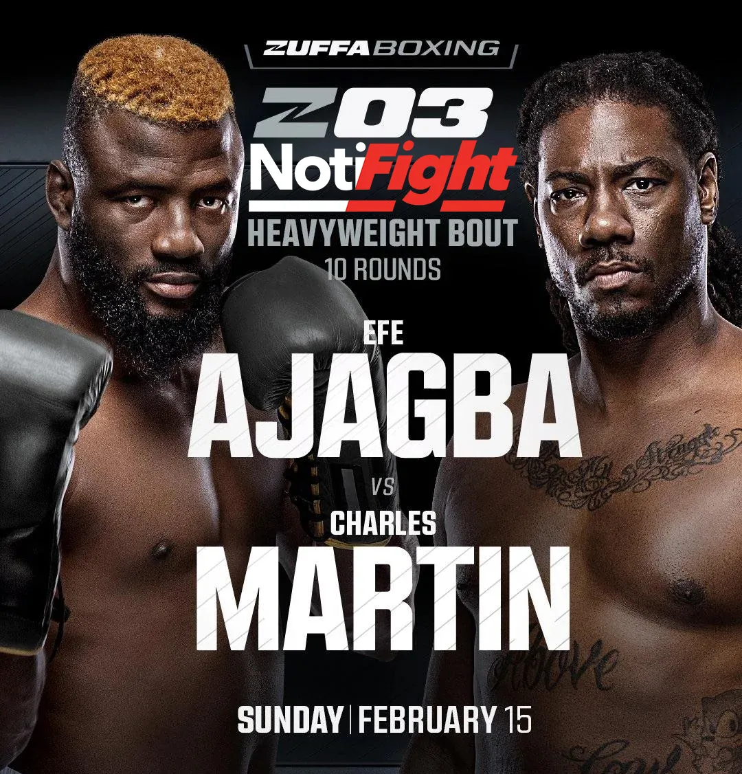 Ajagba vs Martin Zuffa Boxing