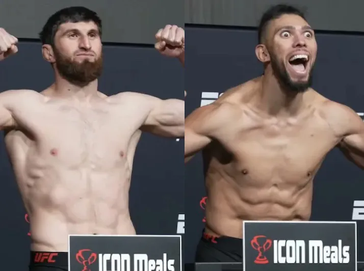 Ankalaev 204.5 y Walker 205.5 el sábado en Las Vegas y ESPN
