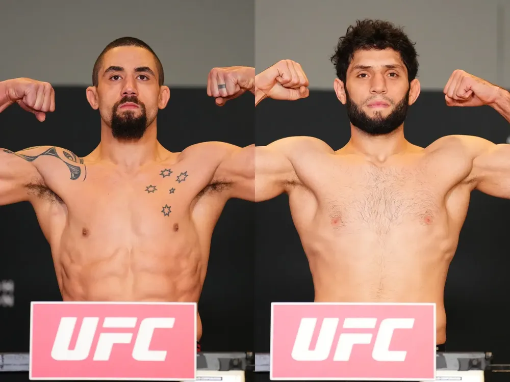 Robert Whittaker 186 y Ikram Aliskerov 184 el sábado en Riyadh y ESPN
