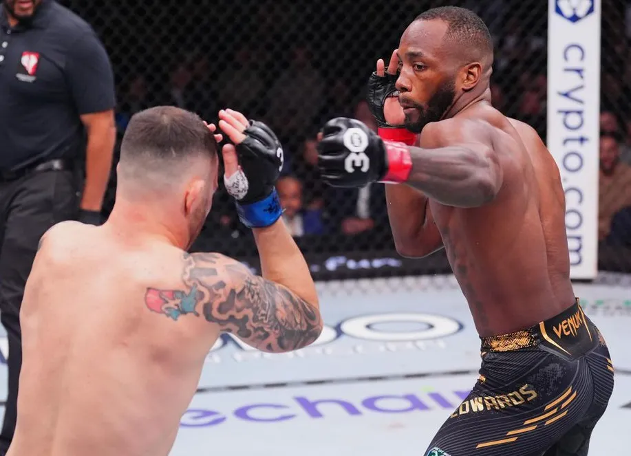Leon Edwards retiene tras vencer por puntos a Colby Covington en Las Vegas1