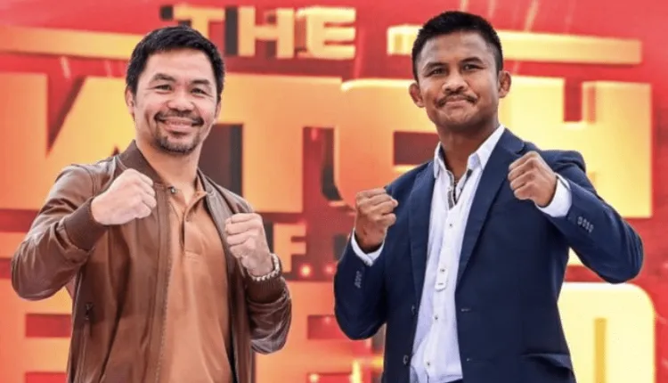 Manny Pacquiao y Buakaw Banchamek