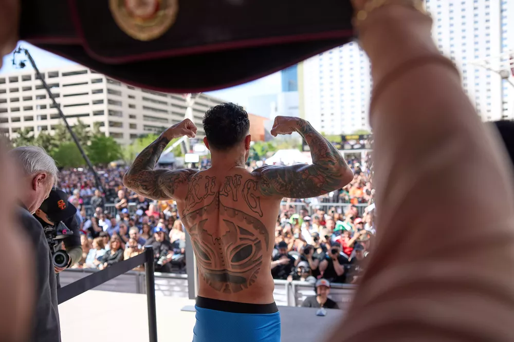 0068_Davis vs Garcia Weigh-ins