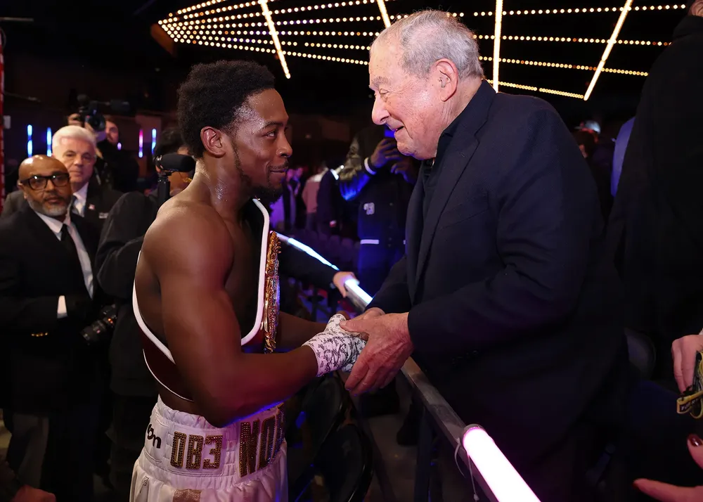 Keyshawn Davis_Bob Arum
