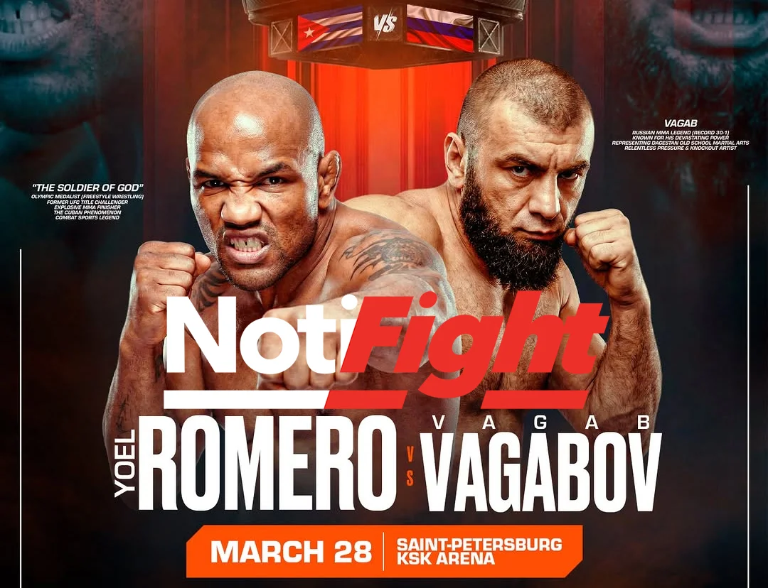 Romero vs Vagabov Poster IBA NF