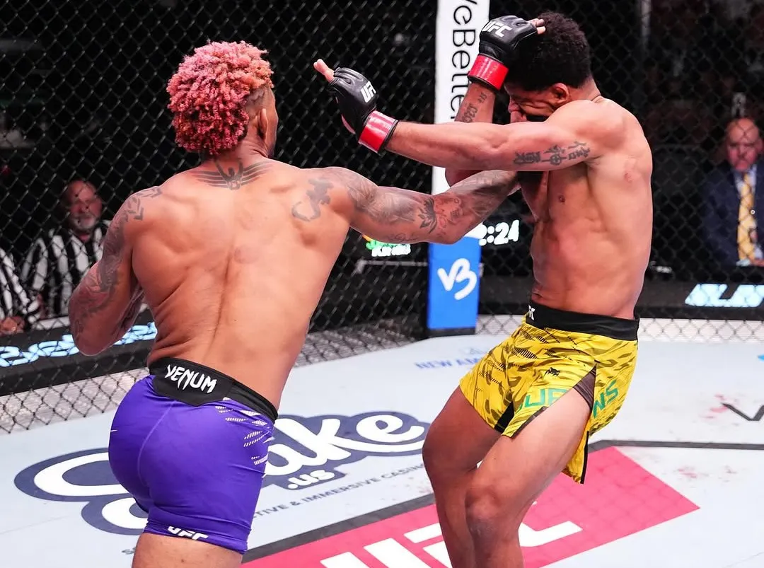 ¡Sigue invicto! Michael Morales noquea a Gilbert Burns en UFC Vegas 106