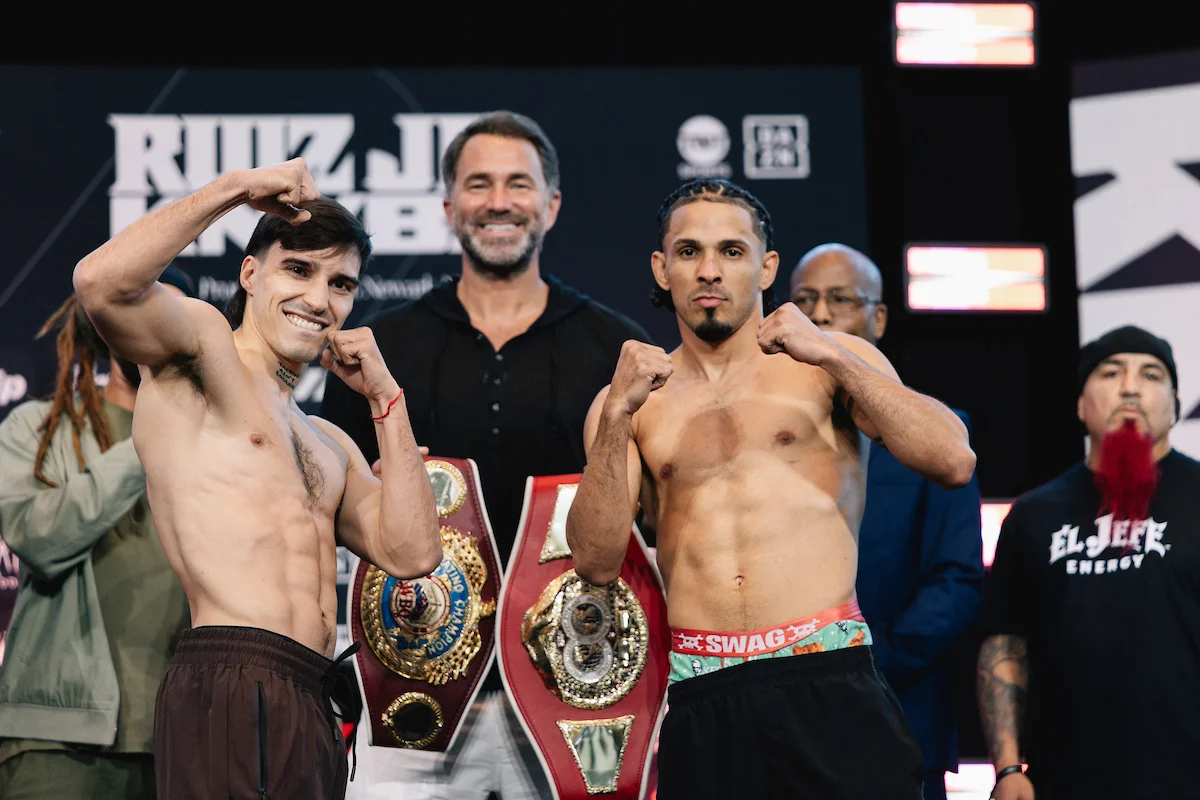 Ruiz vs Knyba weigh ins-45