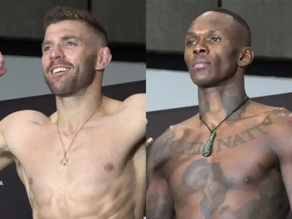 Dricus Du Plessis e Israel Adesanya en peso por Mundial Medio UFC en Australia