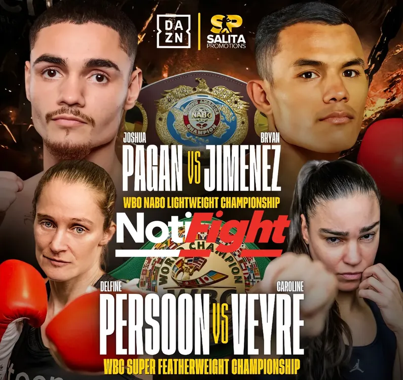 Pagan vs Jimenez Poster NF Salita