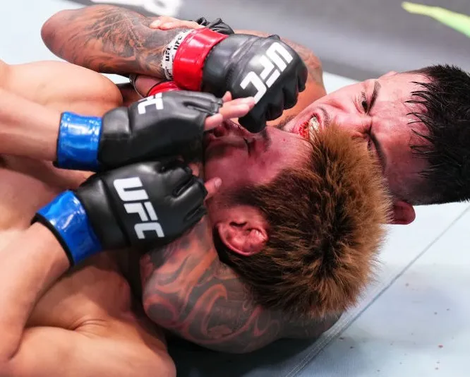 Brandon Royval le quita invicto a Tatsuro Taira en britante pelea en Las Vegas
