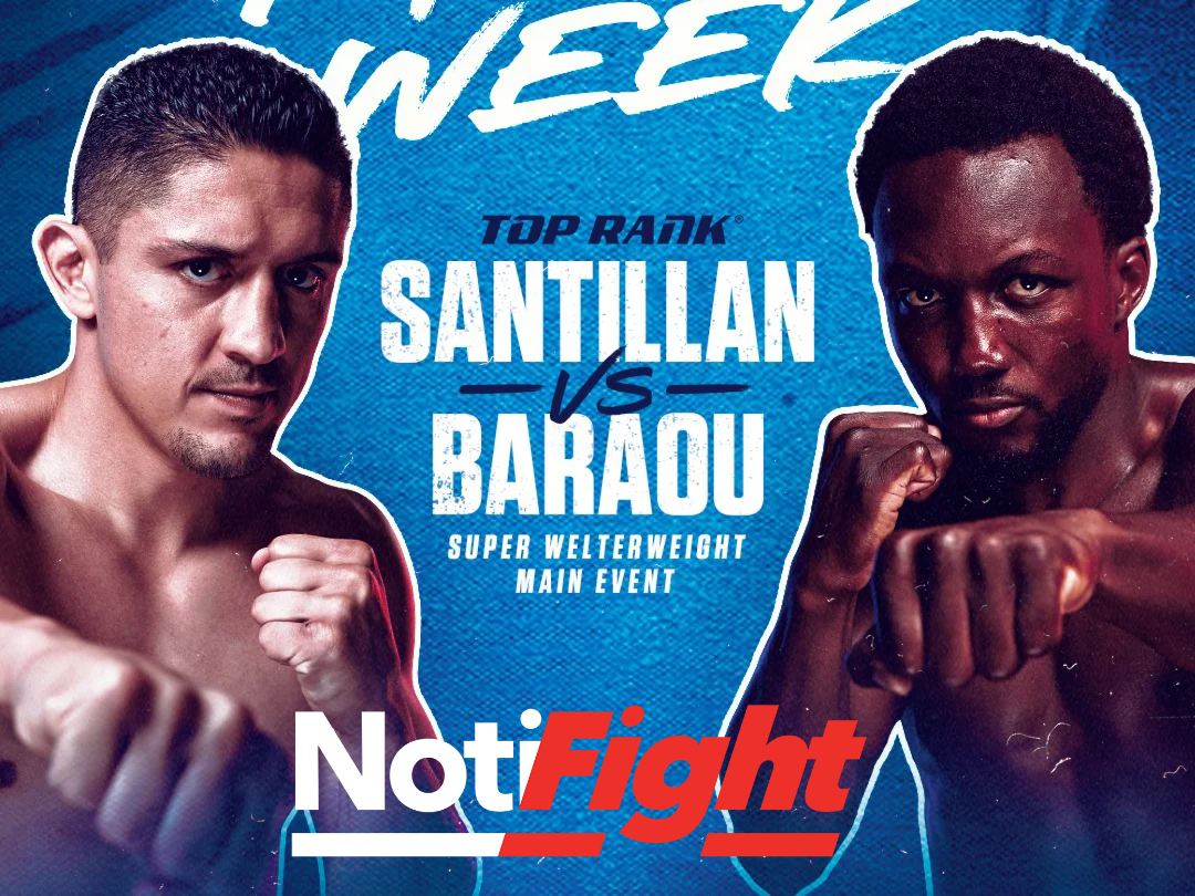 Giovani Santillán vs Abass Baraou / Top Rank