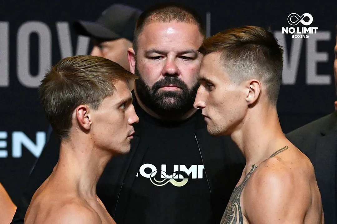 Tszyu vs Biggs Pesaje No Limit Boxing