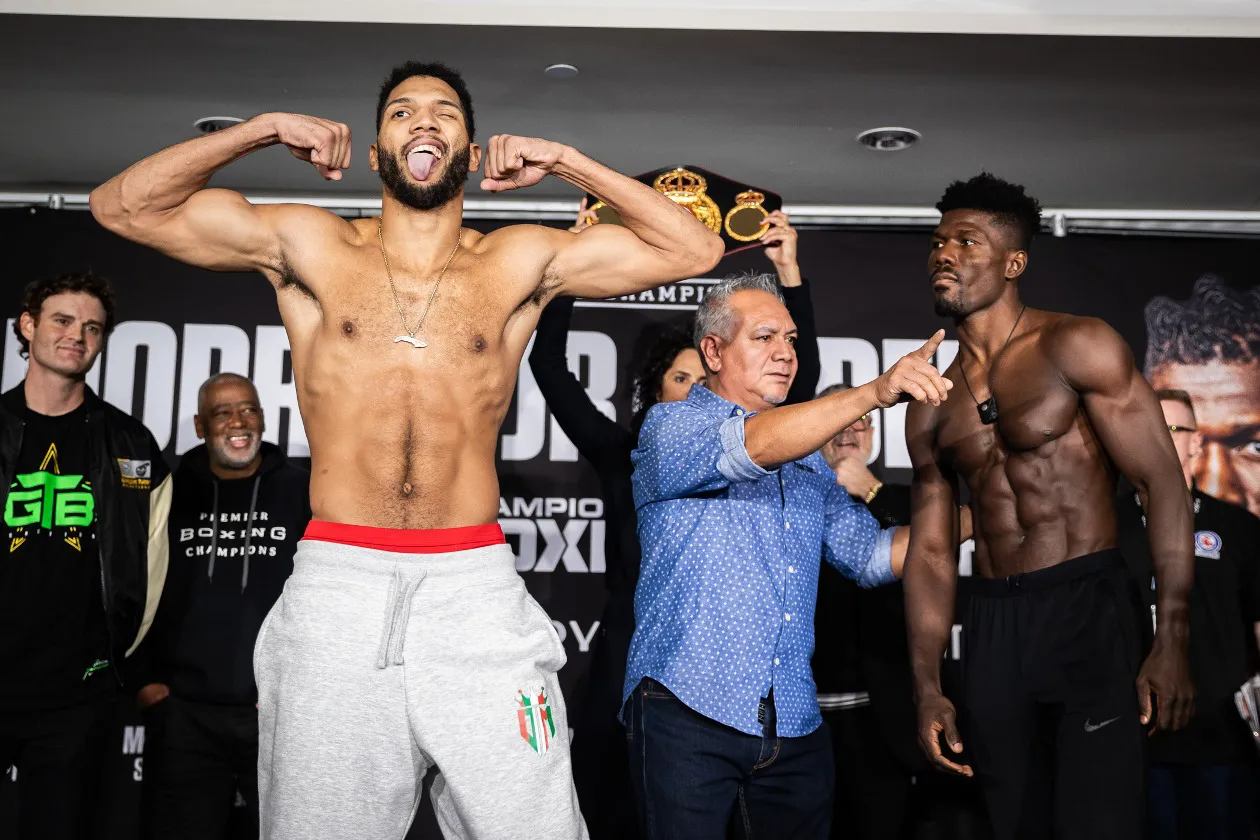 20231214 SHO - Morrell v Agbeko - MSP - Weigh In - WESTCOTT-35
