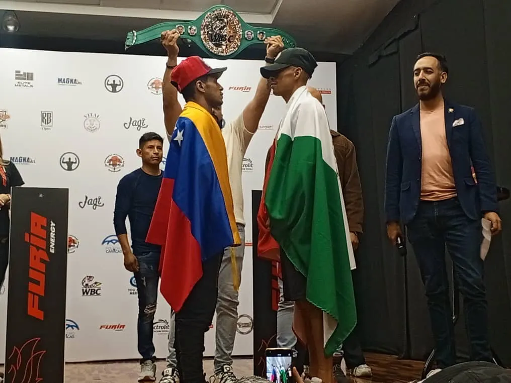 Carlos Cañizales vs Iván García Pesaje