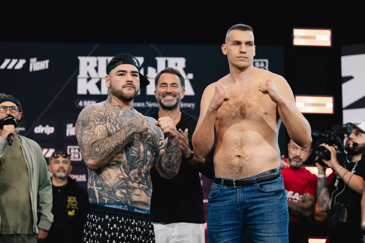 Ruiz vs Knyba weigh ins-2
