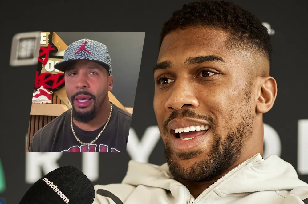 Andre Ward Anthony Joshya ArteNFMatchRoomX