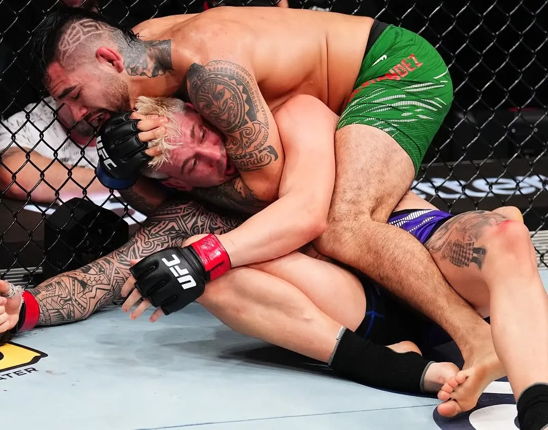 Anthony Hernandez vence por puntos a Brendan Allen en UFC Seattle