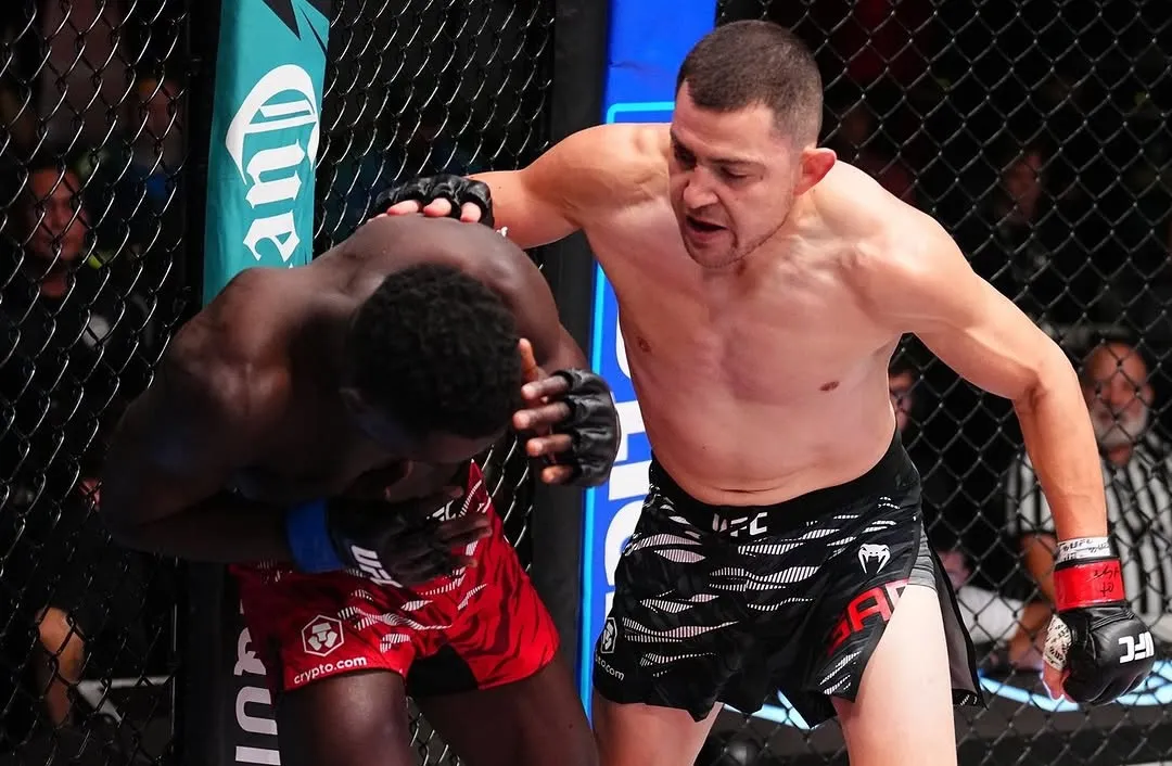 Steve García logró nocaut sobre David Onama en UFC Vegas 110