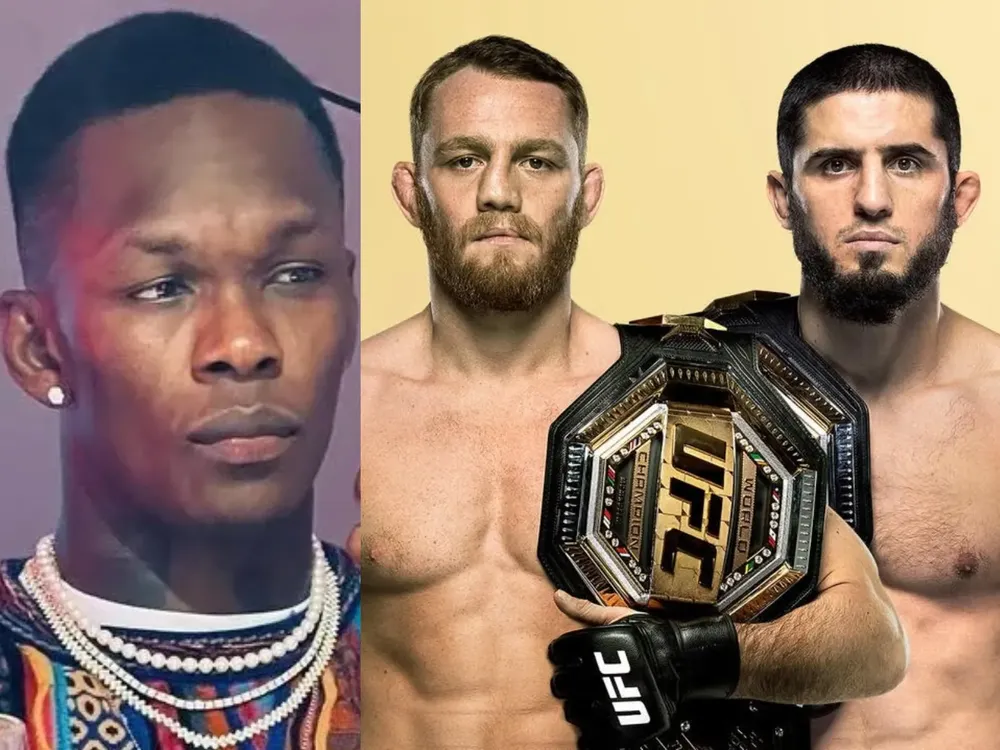 Israel Adesanya analiza Jack Della Maddalena vs Islam Makhachev por mundial welter de UFC 322