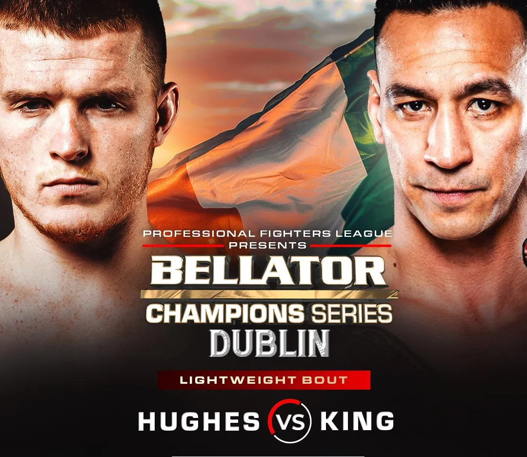 Paul Hughes vs Bobby King el sábado en Dublín y MAX