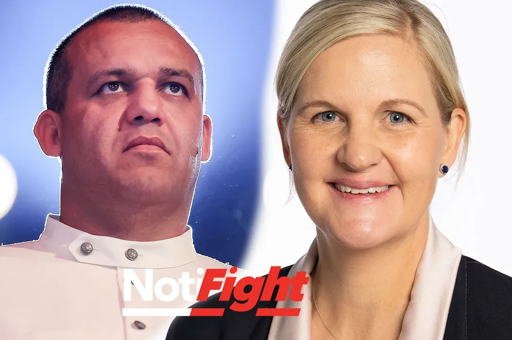 Umar Kremlev y Kirsty Coventry ArteNotiFight