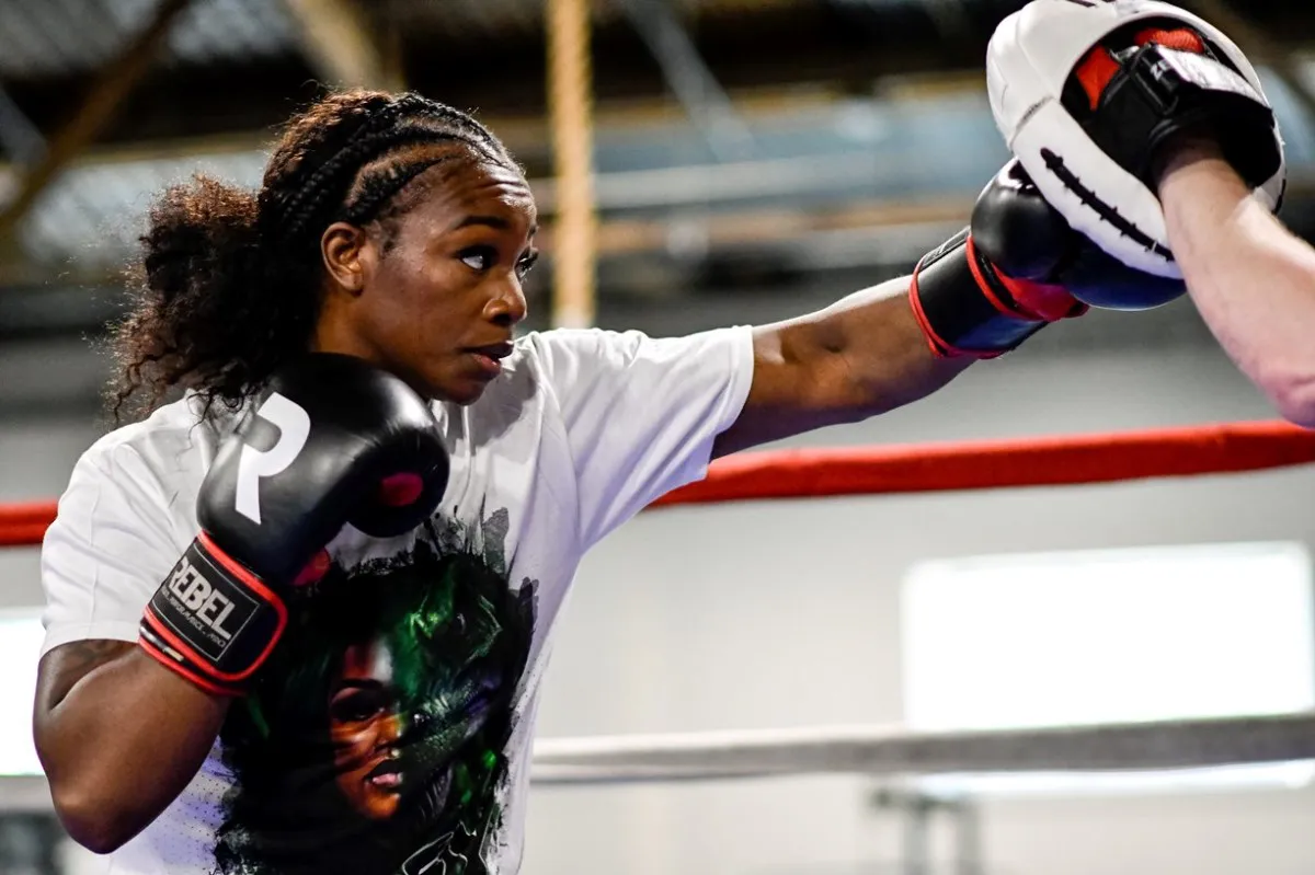 Claressa Shields Media Workout - 6.11.2024 by Adam J. Dewey-Salita Promotions-28