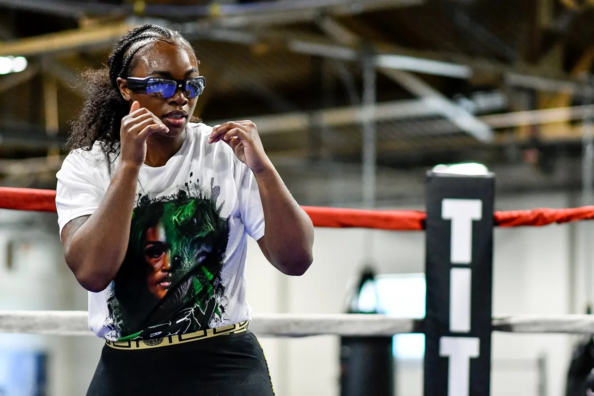 Claressa Shields Media Workout - 6.11.2024 by Adam J. Dewey-Salita Promotions-22