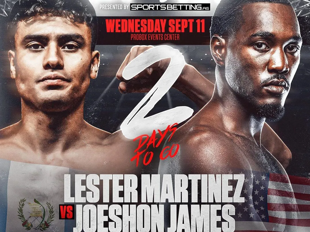 Lester Martinez vs Joeshon James