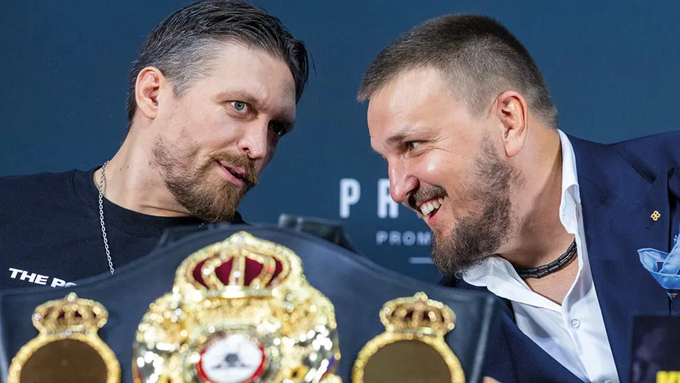 Oleksandr Usyk y Alex Krassyuk 
