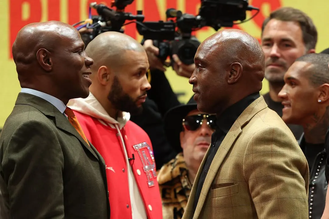 Chris Eubank Sr. y Nigel Benn
