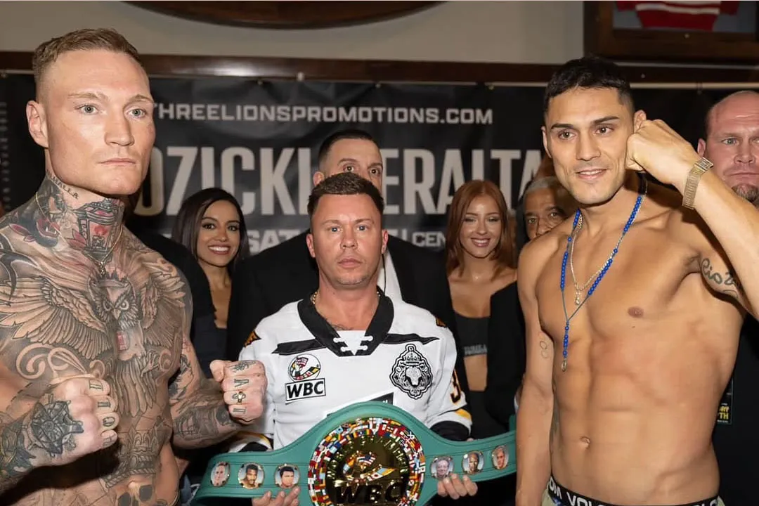 Rozicki vs Peralta Pesaje