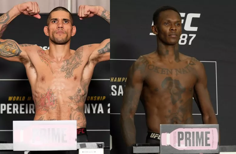 Pereira y Adesanya en peso por título en Miami y ESPN PPV