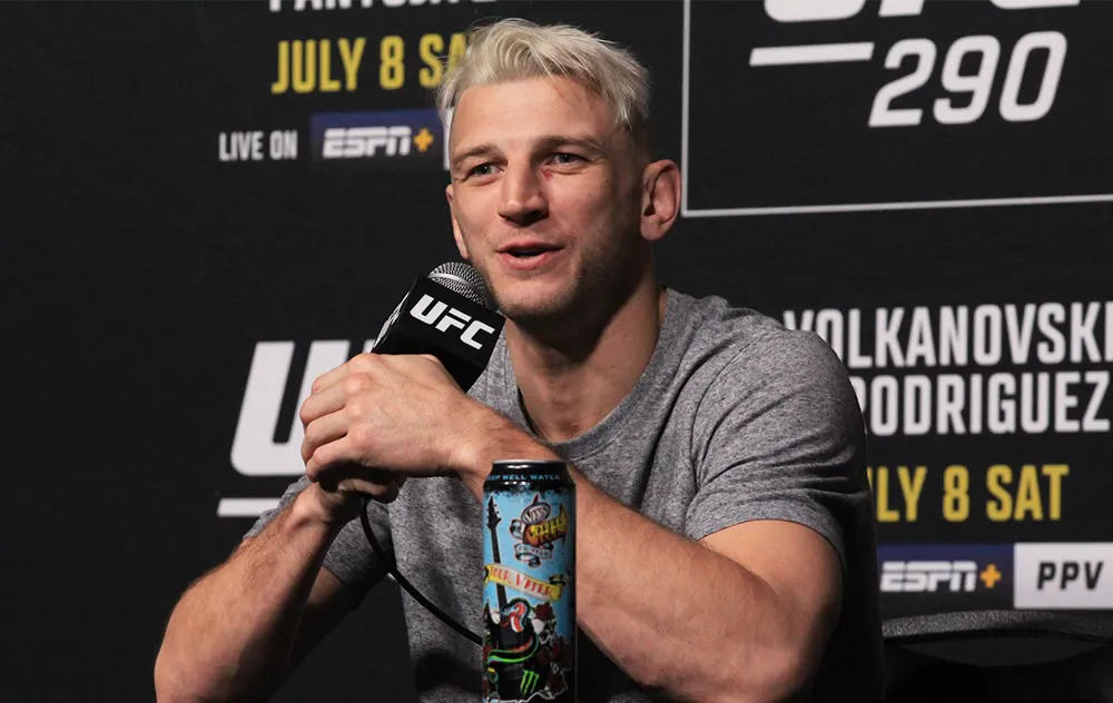 Dan Hooker y su nuevo objetivo Quiero ser campeón