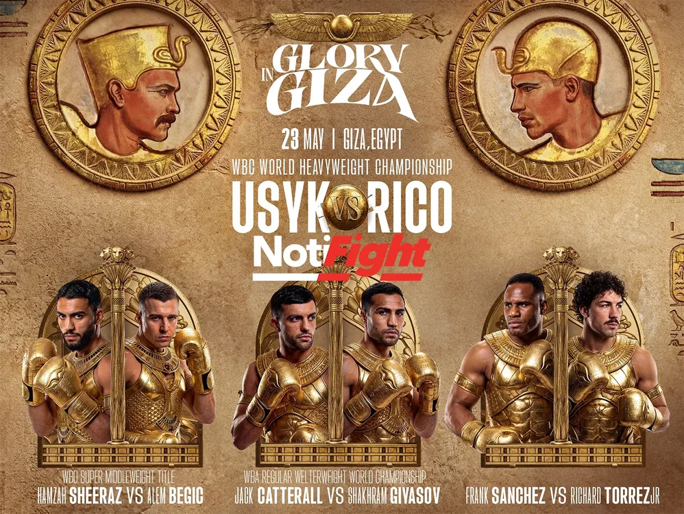 Usyk vs Rico Poster DAZN NF