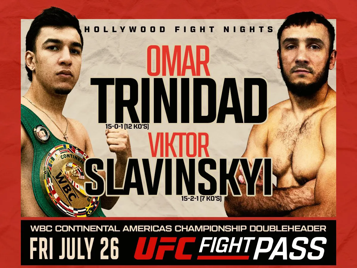Omar Trinidad vs Viktor Slavinskyi