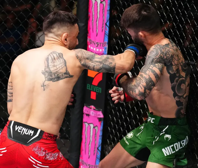 Contundente nocaut de Alex Perez a Matheus Nicolau en Las Vegas