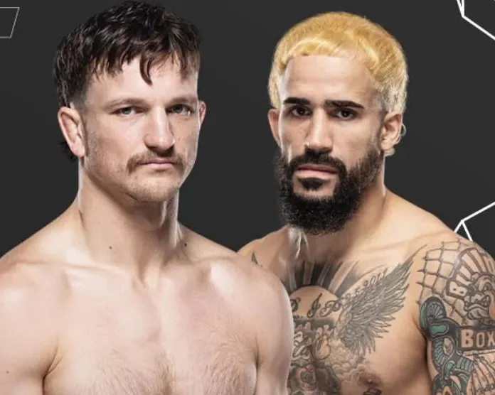 Jack Jenkins vs Ramon Taveras el sábado en UFC Fight Night 260 y ESPN