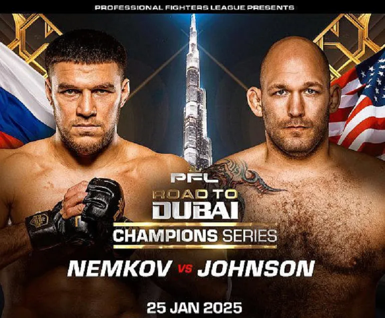 Vadim Nemkov vs Tim Johnson el sábado 251 en Dubai y ESPN+