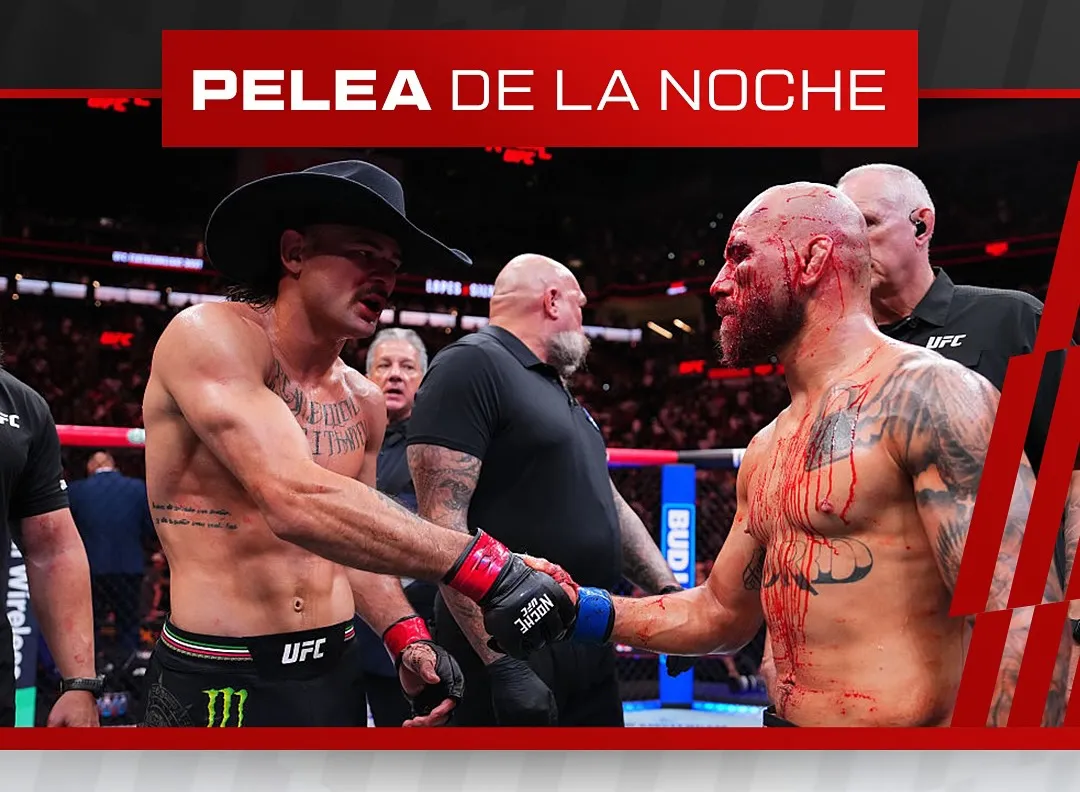 ¡Desempeño y pelea de la noche! Diego Lopes gana doble bono en Noche UFC