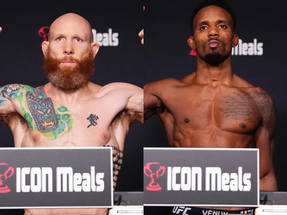 Josh Emmett 146 y Lerone Murphy 145.5 el sábado en UFC Vegas 105 y ESPN