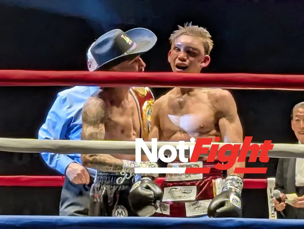 Anthony Olascuaga noquea a Jukiya Iimura X